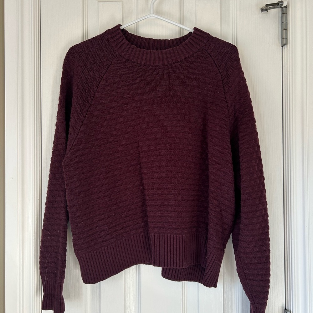 Lululemon Texture Play Crewneck Sweater